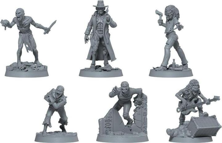 Immagine prodotto Cmon Zombicide - Iron Maiden Character Pack 2, gioco da tavolo, per 1-6 giocatori, a partire da 14 anni. (Tedesco)