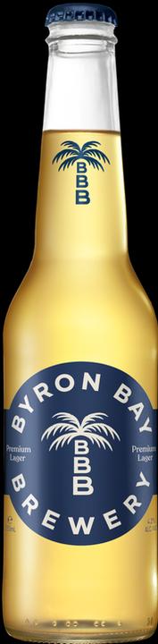 Actual product image Byron Bay Brewery Premium Lager Beer (6 x 35.5 cl)