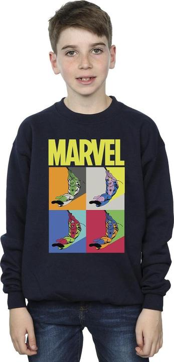 Actual product image Boys Spider-Man Pop Art Sweatshirt (116)