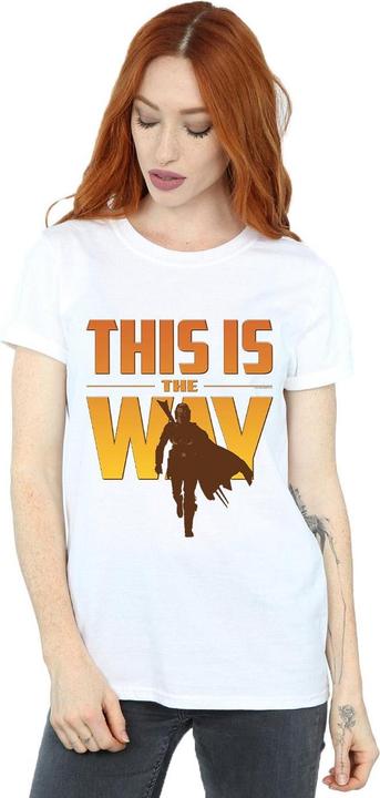Image du produit Star Wars - T-shirt THE MANDALORIAN THIS IS THE WAY - Femme (XXL)