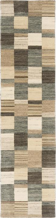 Actual product image Pergamon Natur Wolle Teppich Gabbeh Esta Läufer (90 x 160 cm)