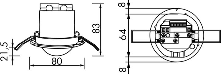 Produktbild BEG 92113 PD2N-LTMS-DE Präsenzmelder (12 m)
