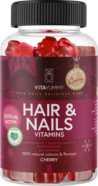 VitaYummy Hair & Nails - Cherry - 60 pcs