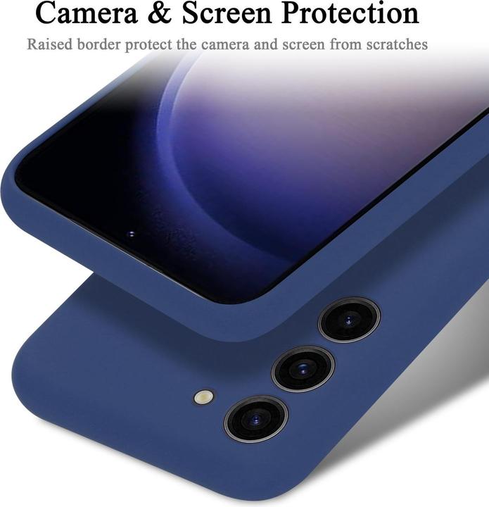 Actual product image Cadorabo CoverTPU in liquid protection case silicone design (Samsung Galaxy S24+)
