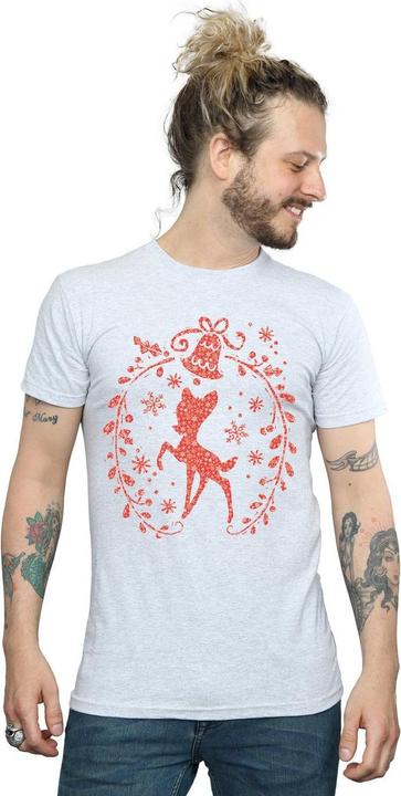 Produktbild Disney Bambi Christmas Wreath TShirt (XXL)