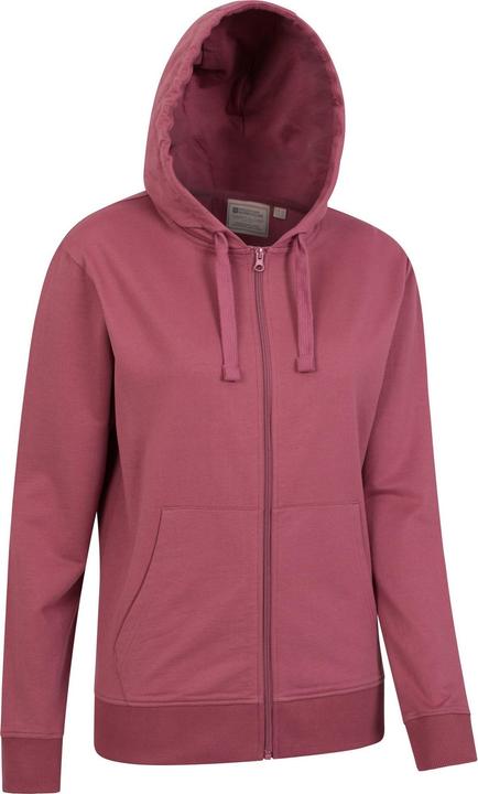 Actual product image Mountain Warehouse Womens/Ladies Essentials Full Zip Hoodie (38 D)