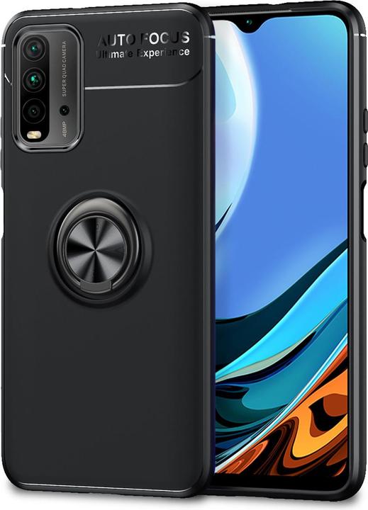 Immagine prodotto Nalia Custodia per cellulare in silicone ad anello (Xiaomi Redmi 9T)