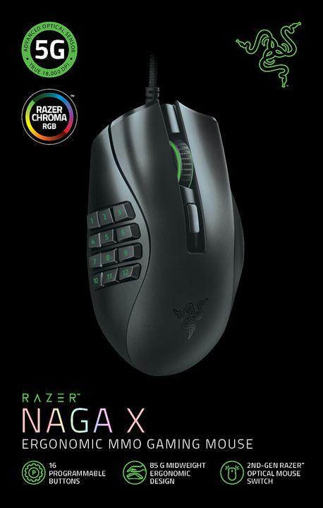 Image du produit Razer Naga X (Filaire)
