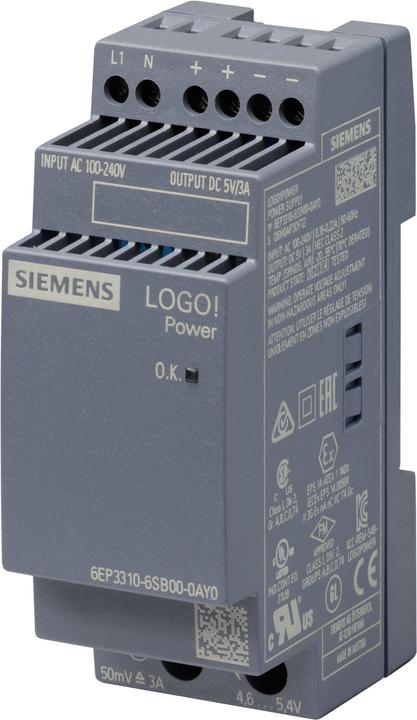 Produktbild Siemens Hutschienen-Netzteil (DIN-Rail