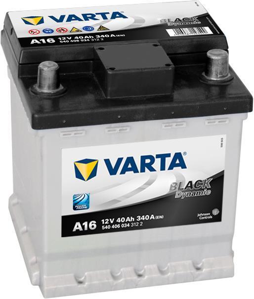 Immagine prodotto Varta Nero dinamico A16 (12 V, 40 Ah, 340 A)