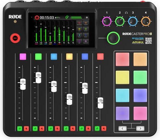 RØDE Mischpult Rodecaster Pro II Promo-Aktion Für kurze Zeit mit 2x Wireless ME TX (Studio- and Livemixer)