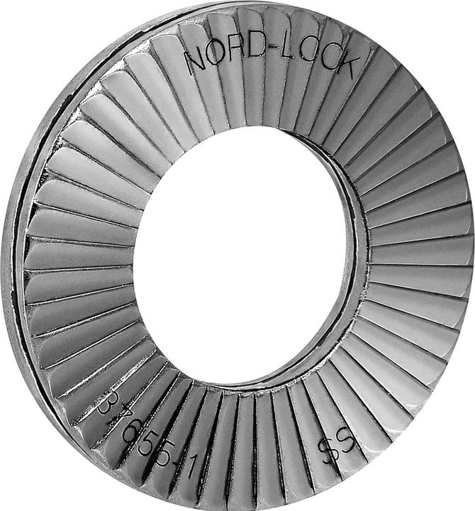 Produktbild Nord-Lock Keilsicherungsscheiben NL 6spss Edelstahl A4, nach DIN25201 (M6)
