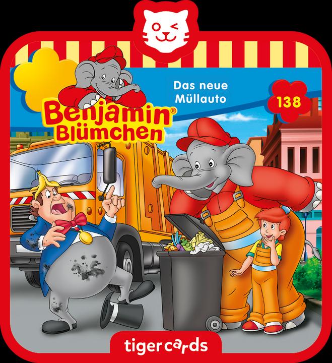 Immagine prodotto Tigermedia Tigercard Benjamin Blümchen Il nuovo camion della spazzatura (Tedesco)