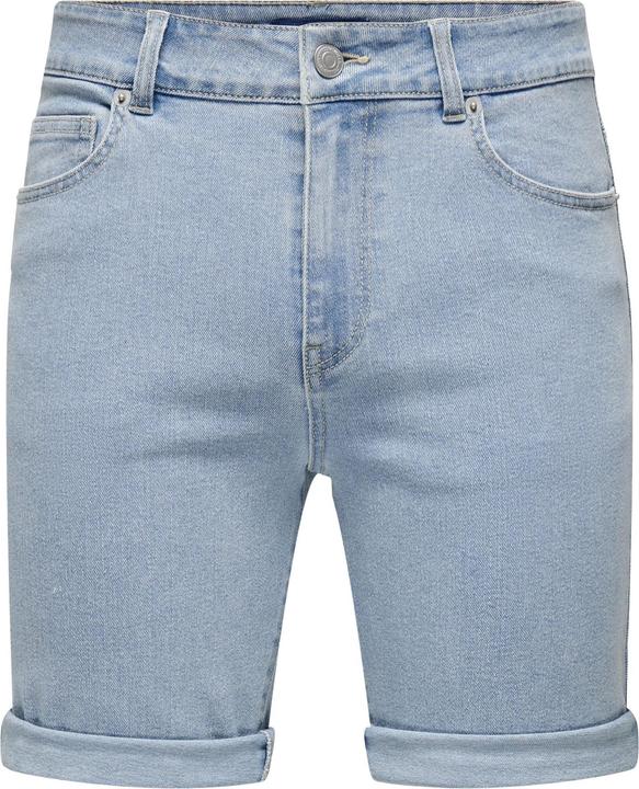 Actual product image Only & Sons ONSPLY Mittlere Taille Normal geschnitten Shorts Jeans-Shorts (M)