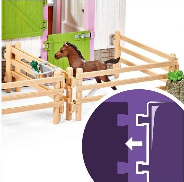 Immagine prodotto Schleich Fattoria di cavalli con cavaliere e cavalli