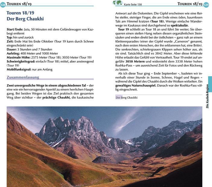 Image du produit Wanderführer Georgien - 53 Wanderungen - (Allemand, Peter Nasmyth, 2019)