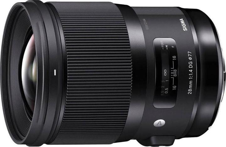 Produktbild Sigma 28mm f/1.4 DG HSM ART, Sony E (Sony E, APS-C / DX, Vollformat)