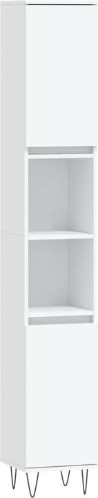 Image du produit VidaXL 3-tlg. Badmöbel-Set Weiss Holzwerkstoff, Farbe: Weiss