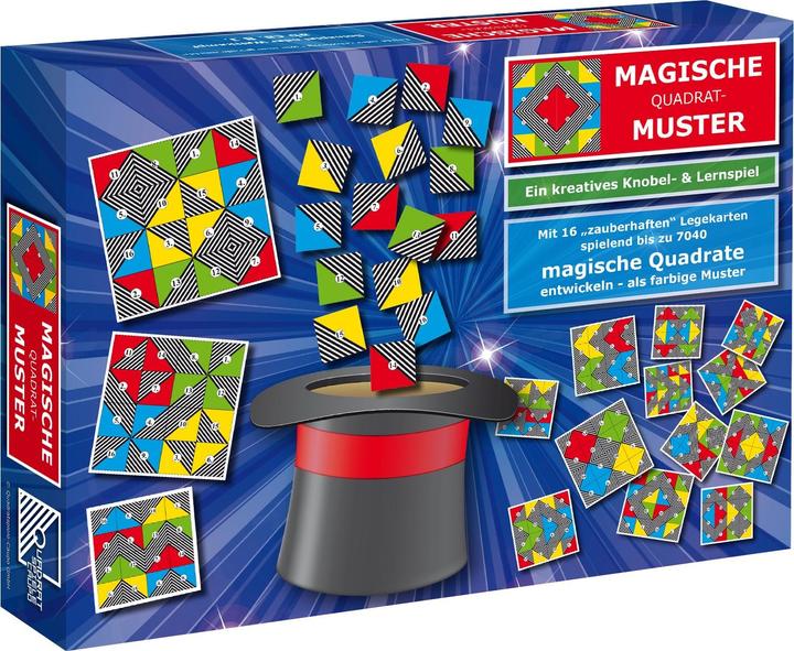 Actual product image Quadratspiele-Caupo Magic Square Pattern (German)