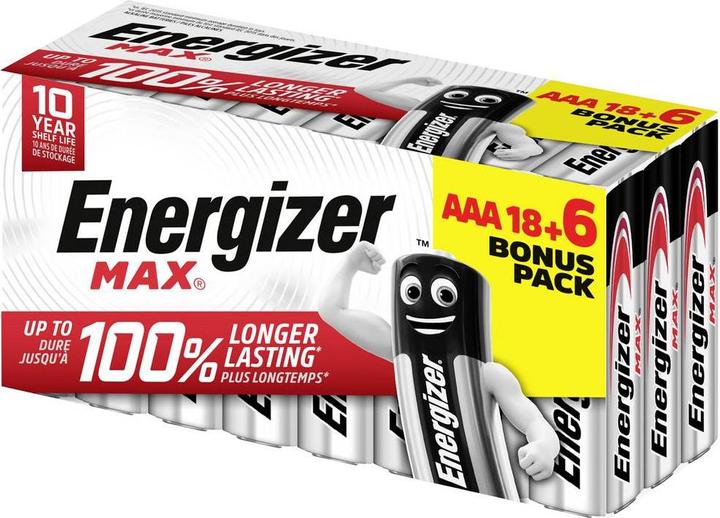Energizer Max (24 pcs, AAA)