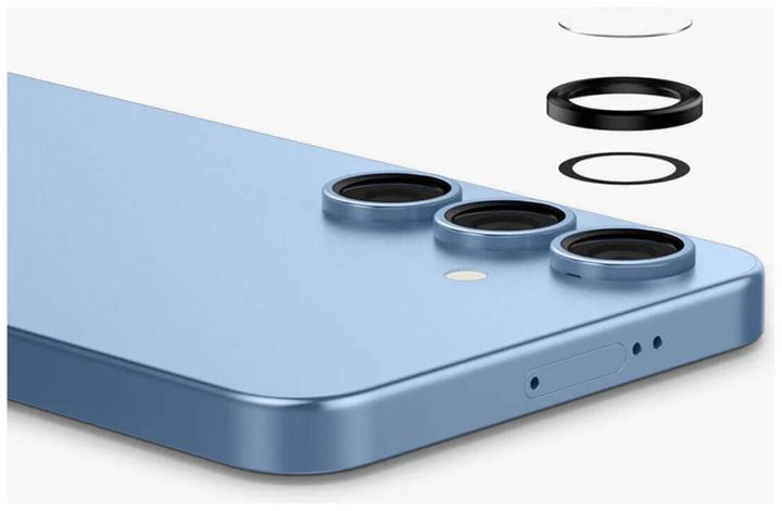 Actual product image Spigen Samsung Galaxy S25 Glas.tR EZ Fit Optik Pro HD Lens protector, 2-pack (2 Piece, Samsung Galaxy S25)