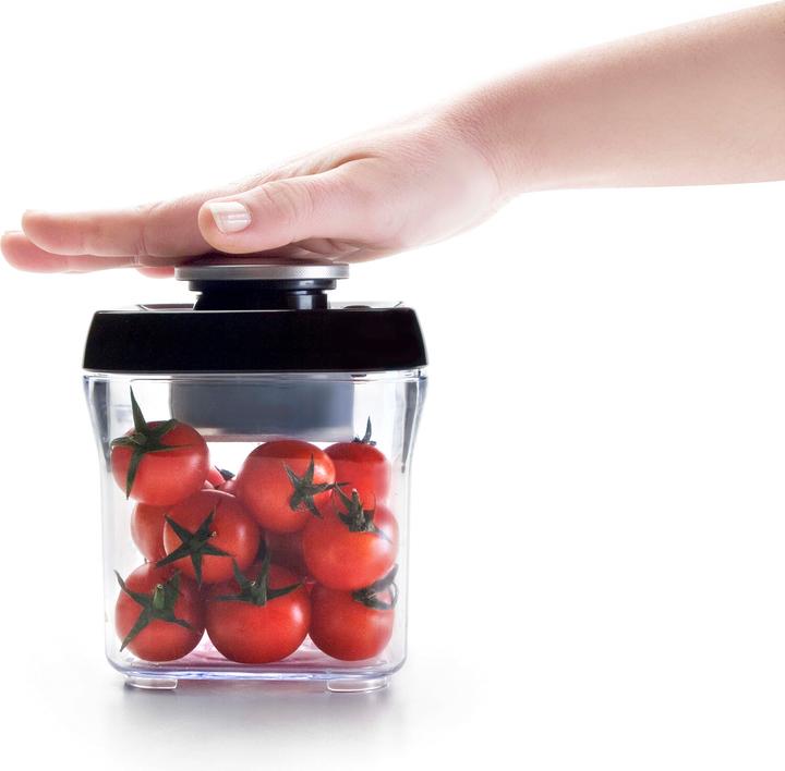 Produktbild Ibili Vakuumbehälter quadratisch 500 ml Platzsparendes Aufbewahren von Lebensmitteln (0.50 l)