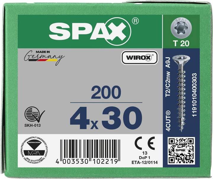 Produktbild Spax Universalschrauben (200 Schrauben pro Stück)