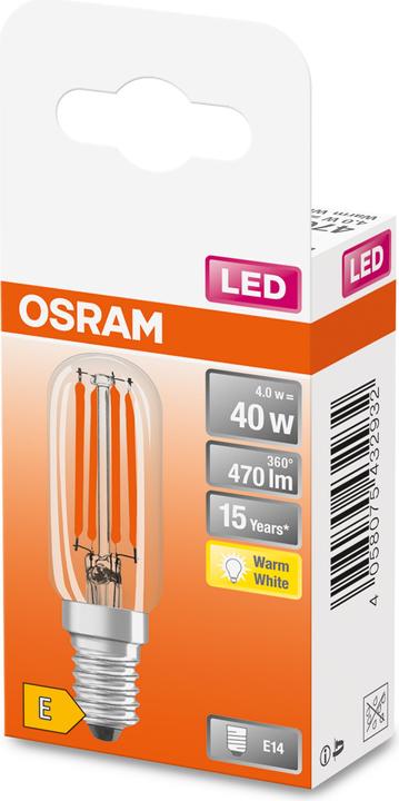 Actual product image Osram LED Special T26 (E14, 4 W, 470 lm, 1 x, E)