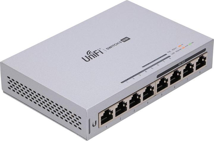 Image du produit Ubiquiti Commutateur Unifi US-8-60W-5 Set:8 Port (8 Ports)
