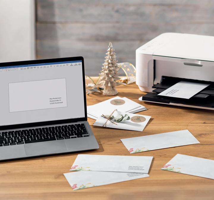 Actual product image Sigel Christmas envelopes (11 x 22 cm, 25 x)