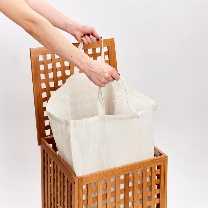 Immagine prodotto Zeller Present Cassapanca in lino (92 l)