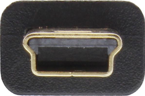 Image du produit InLine Câble Mini USB 2.0 USB-A vers Mini-B (5 m, USB 2.0)
