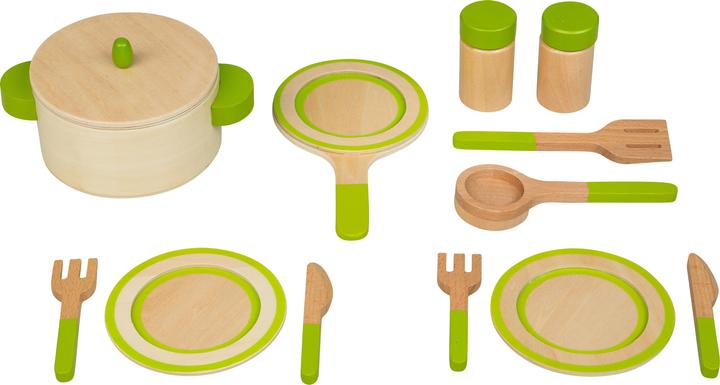 Immagine prodotto Idena Utensili da cucina in legno 13 pezzi FSC100