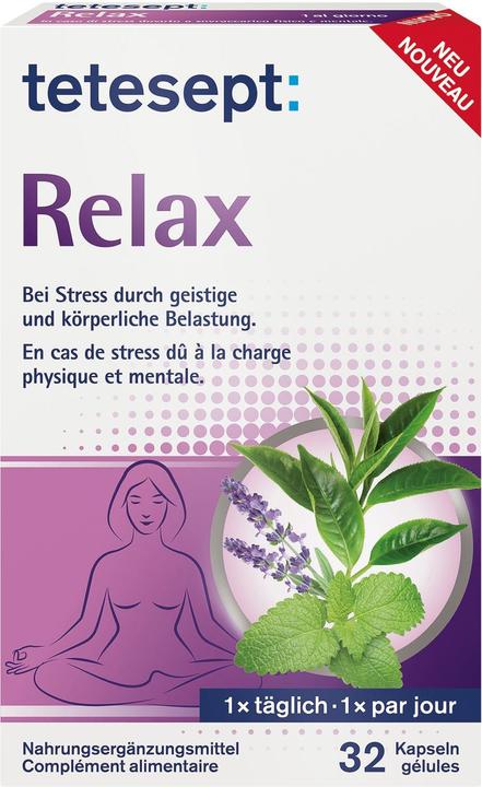 Produktbild Tetesept Relax (32 Stück, Kapseln)