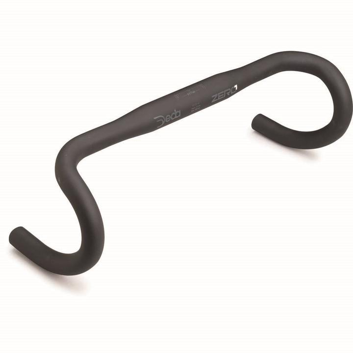 Actual product image Deda Elementi ZERO1 RHM Handlebar, Black on Black (BOB), Alloy 6061 (40 cm)