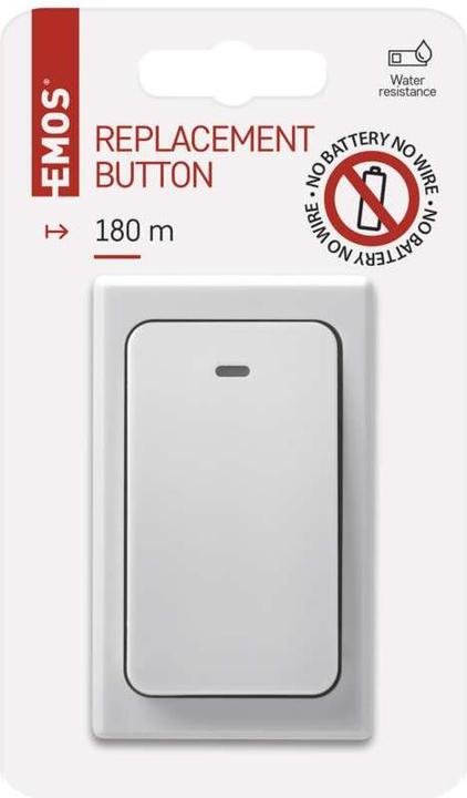 Actual product image Emos - N????hradn???? tla????????tko ke zvonku P5729