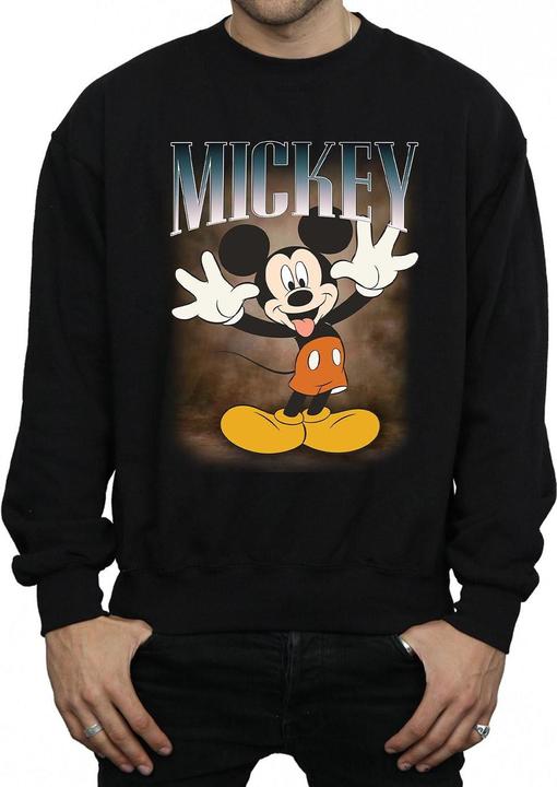 Immagine prodotto Disney Mickey Mouse Tongue Montage Felpa Uomo (S)