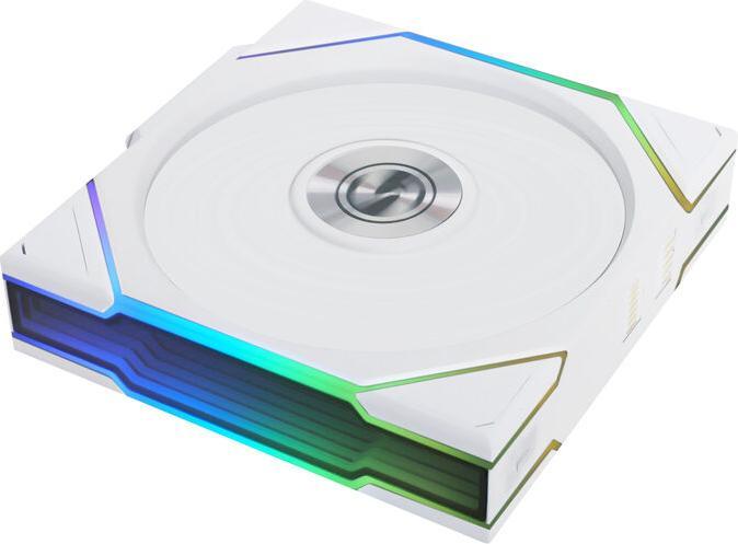 Actual product image Lian-Li UNI FAN TL Wireless Lüfter, ARGB, PWM, 3er-Pack - 120 mm, weiss UNI FAN TL Wireless L (120 mm, 3 x)