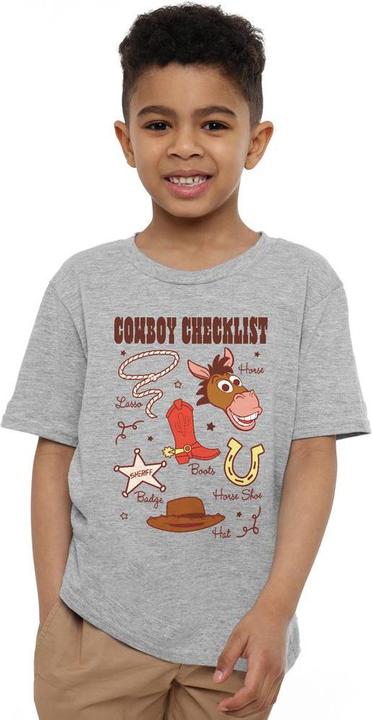 Actual product image Toy Story Childrens/Kids Checklist Cowboy T-Shirt (128)