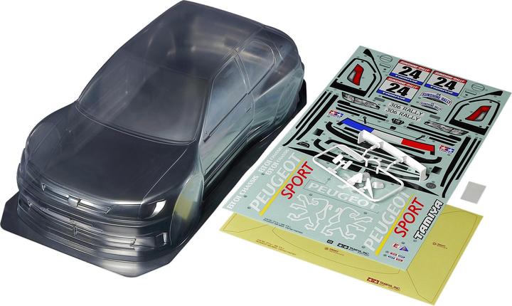 Produktbild Tamiya Peugeot 306 Maxi Body Parts Set