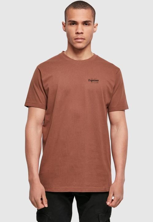 Actual product image Mister Tee Espresso M Club Tee - 139125 (XS)