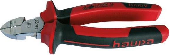 Actual product image Haupa Side cutters 180mm 1000V w.wire stripper 211207