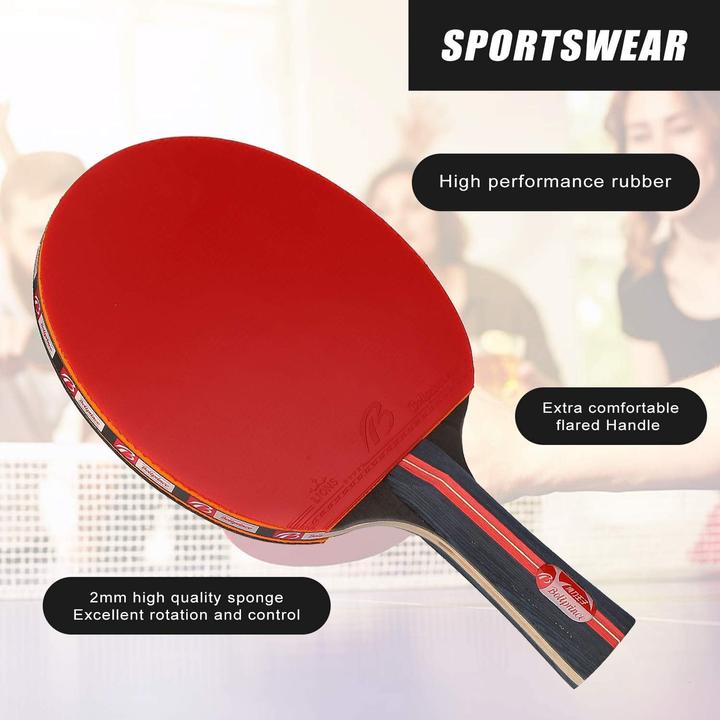 Produktbild Boliprince 6-teiliges Tischtennisschläger Set