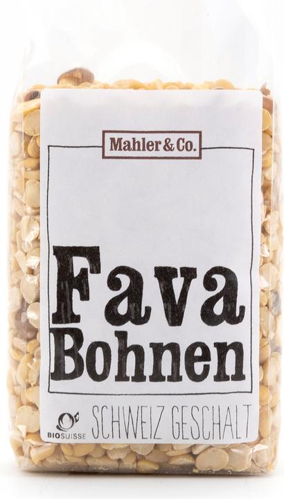 Mahler & Co. Favabohnen geschält aus der Schweiz