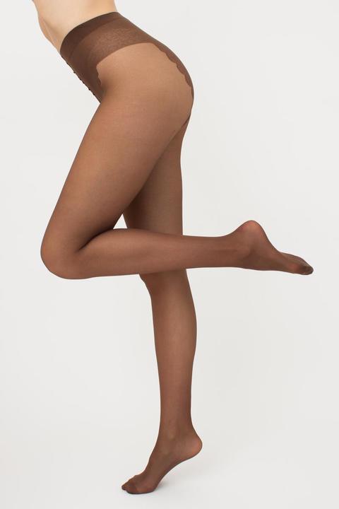 Image du produit Giulia Chic 20 bikini Collant, couleur cappuccino, taille 36-38 (20 DEN, 36 - 38)