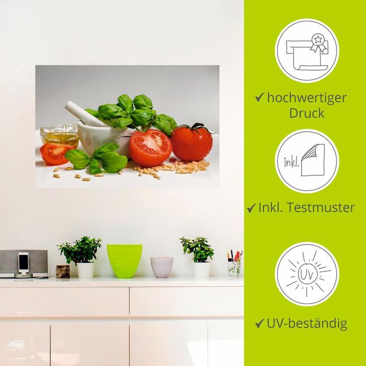 Produktbild Artland Bereit für Pesto T1RH (120 x 80 cm)