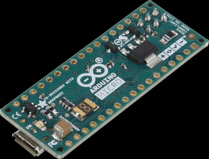 Produktbild Arduino Microcontrollerboard, Micro ohne Steckverbinder ATmega32u4