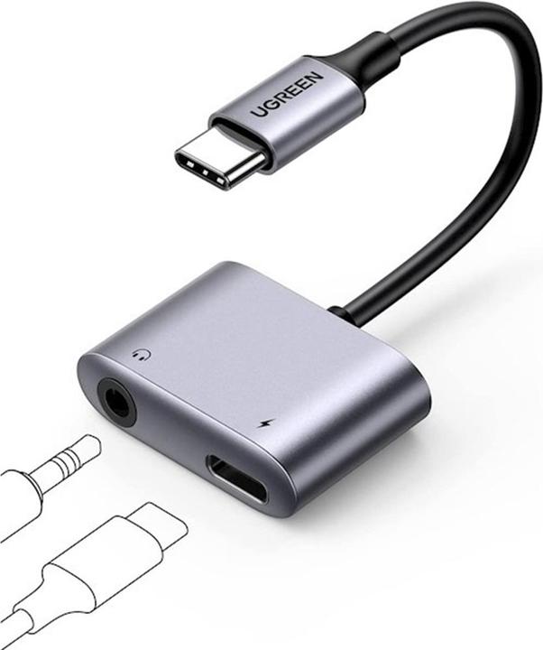 Immagine prodotto Ugreen Adattatore per cuffie (USB tipo C, Jack da 3.5mm)