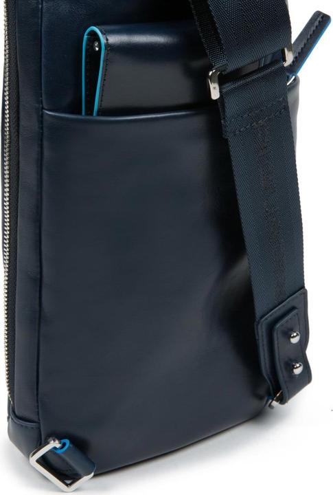 Actual product image Piquadro Blue Square - Crossbody bag