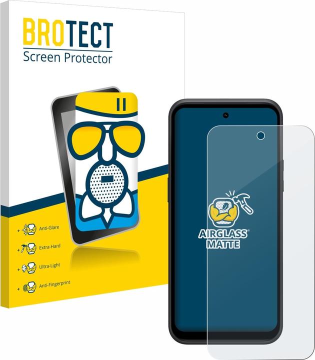 Produktbild BROTECT AirGlass Panzerglasfolie Matt (1 Stück, Nokia XR21)